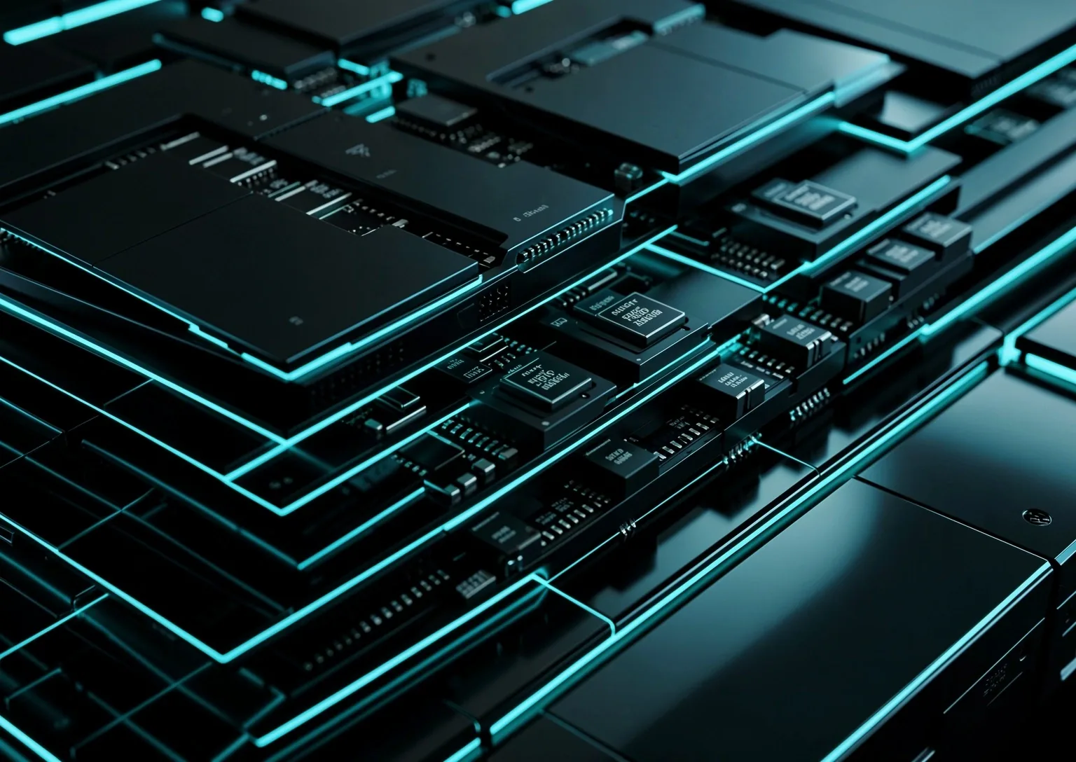 High-speed analytical processing hardware visualization