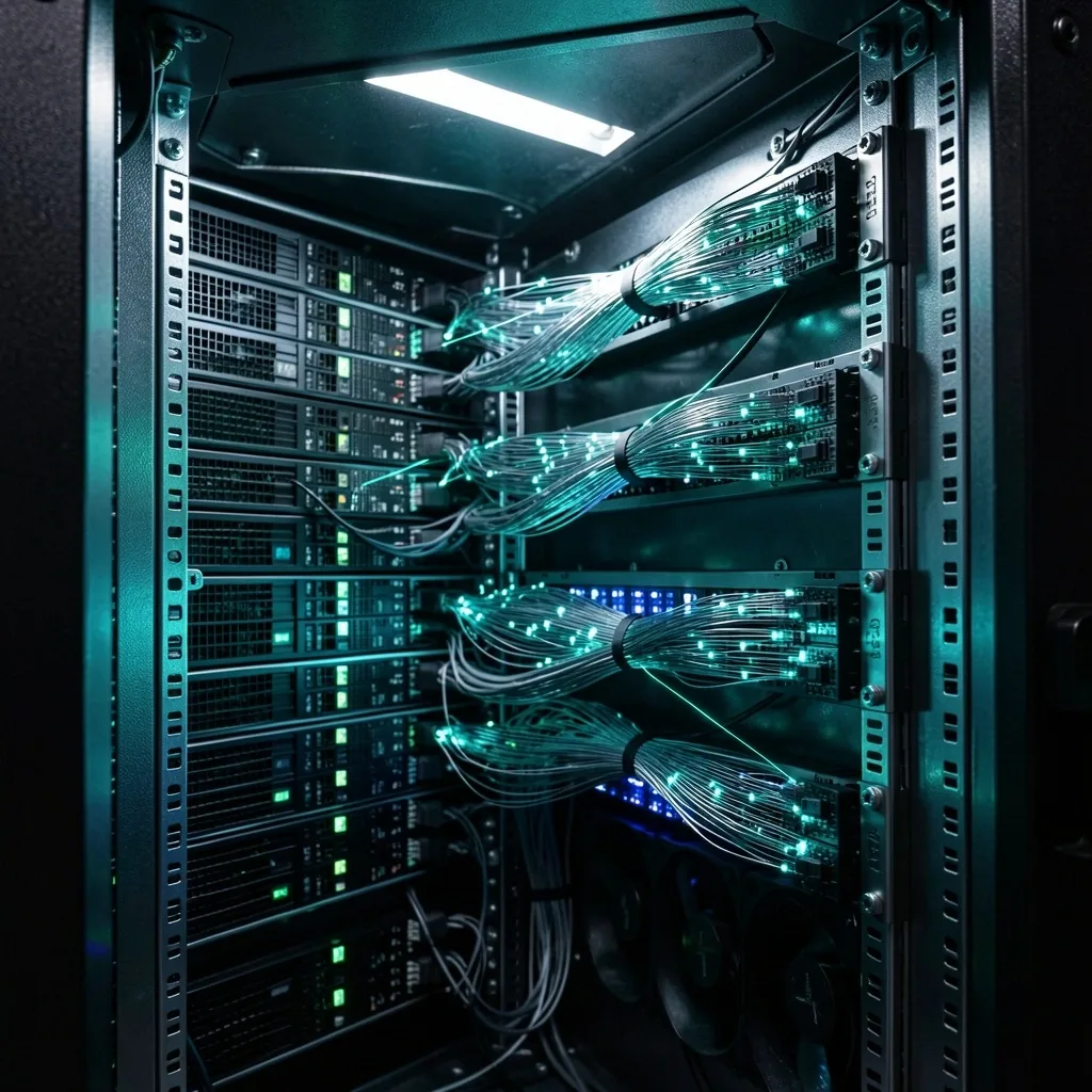 Technical infrastructure fiber details