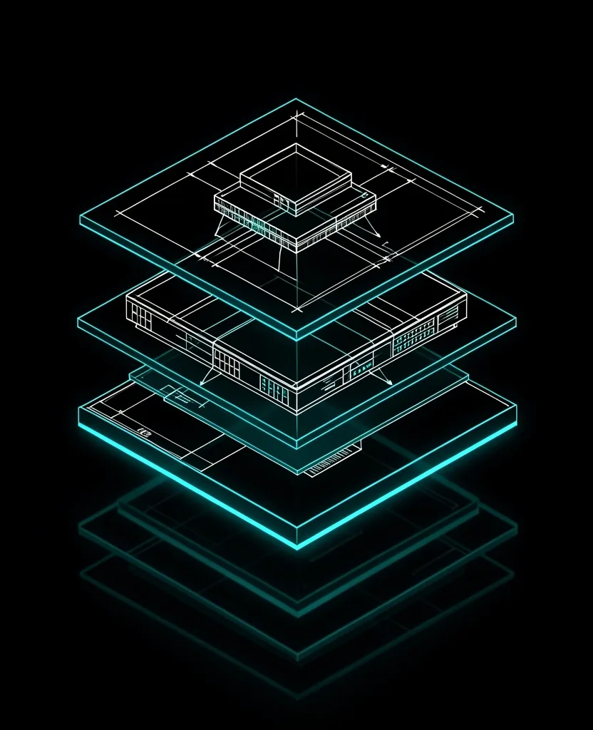 Digital architecture schematic